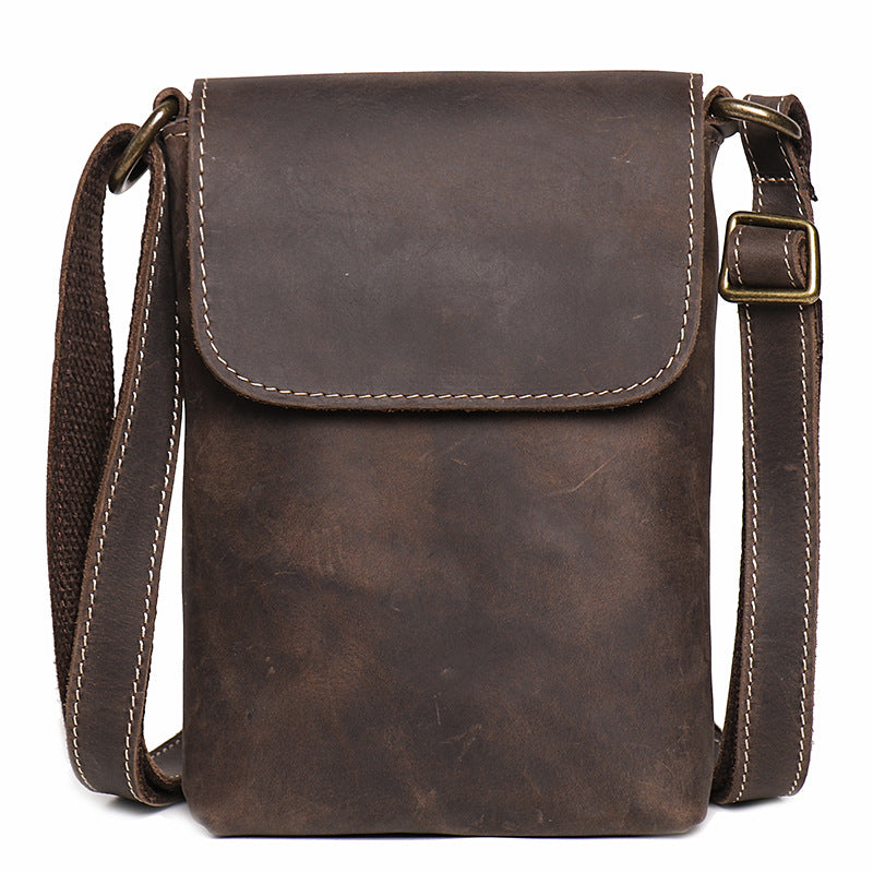 Retro Leather Shoulder Bag Crossbody Bag