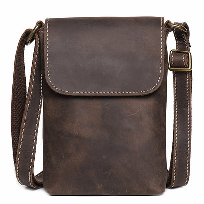 Retro Leather Shoulder Bag Crossbody Bag