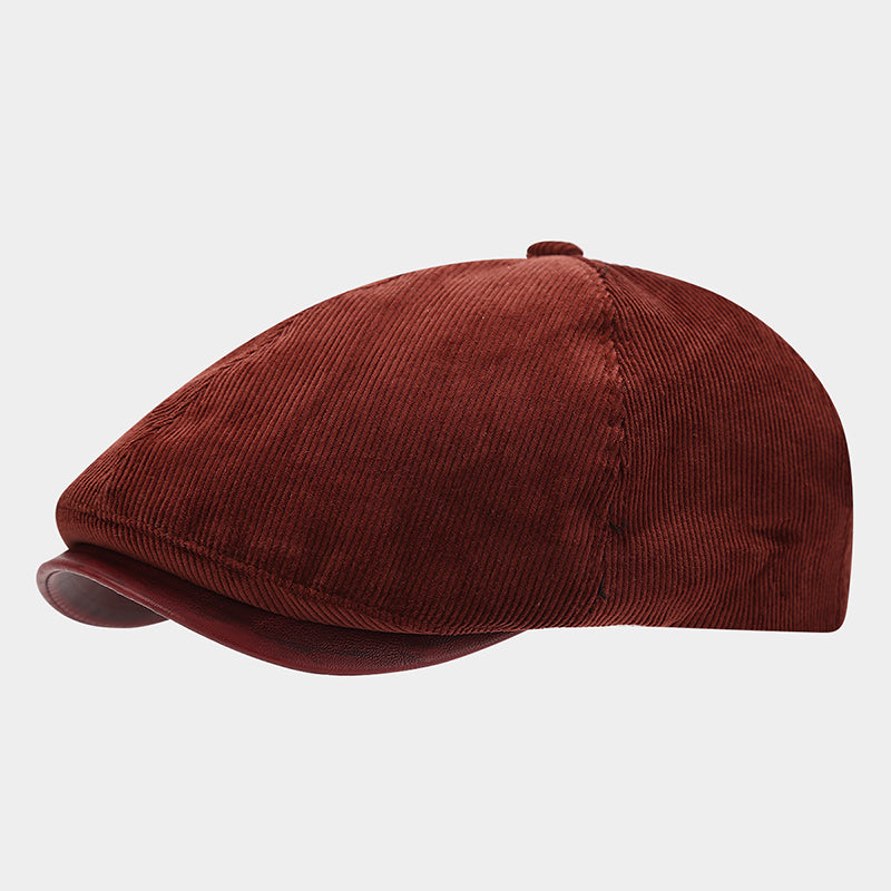 Retro Painter Beret Wool Newsboy Hat