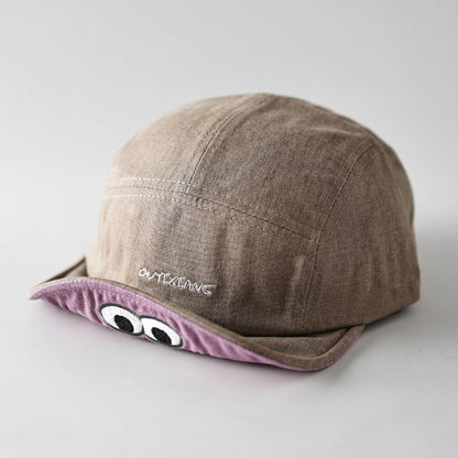 Retro Flip Hat Beret Casual Cap Adjustable Hat