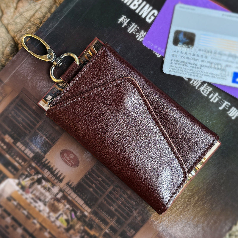 Retro Handmade Leather Key Bag Waist Bag