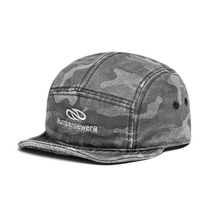 Retro Flip Hat Camouflage Beret Casual Cap Adjustable Hat