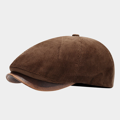 Retro Painter Beret Wool Newsboy Hat