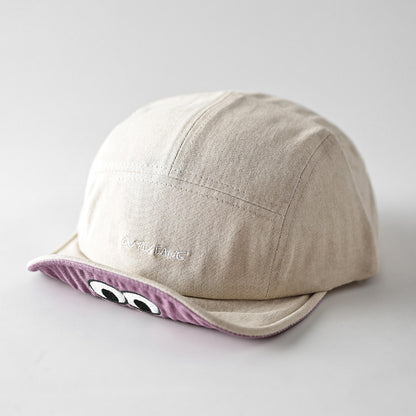 Retro Flip Hat Beret Casual Cap Adjustable Hat