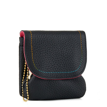 Retro Leather Chain Coin Purse