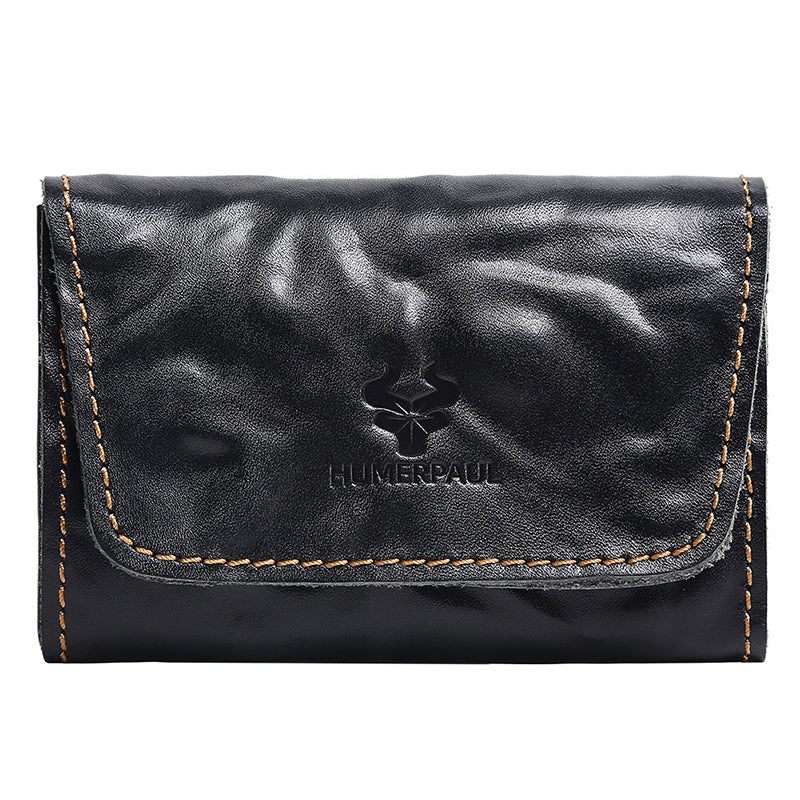 Vintage Leather Handmade Card Wallet