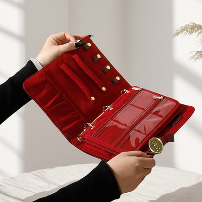 Retro Velvet Jewelry Storage Bag